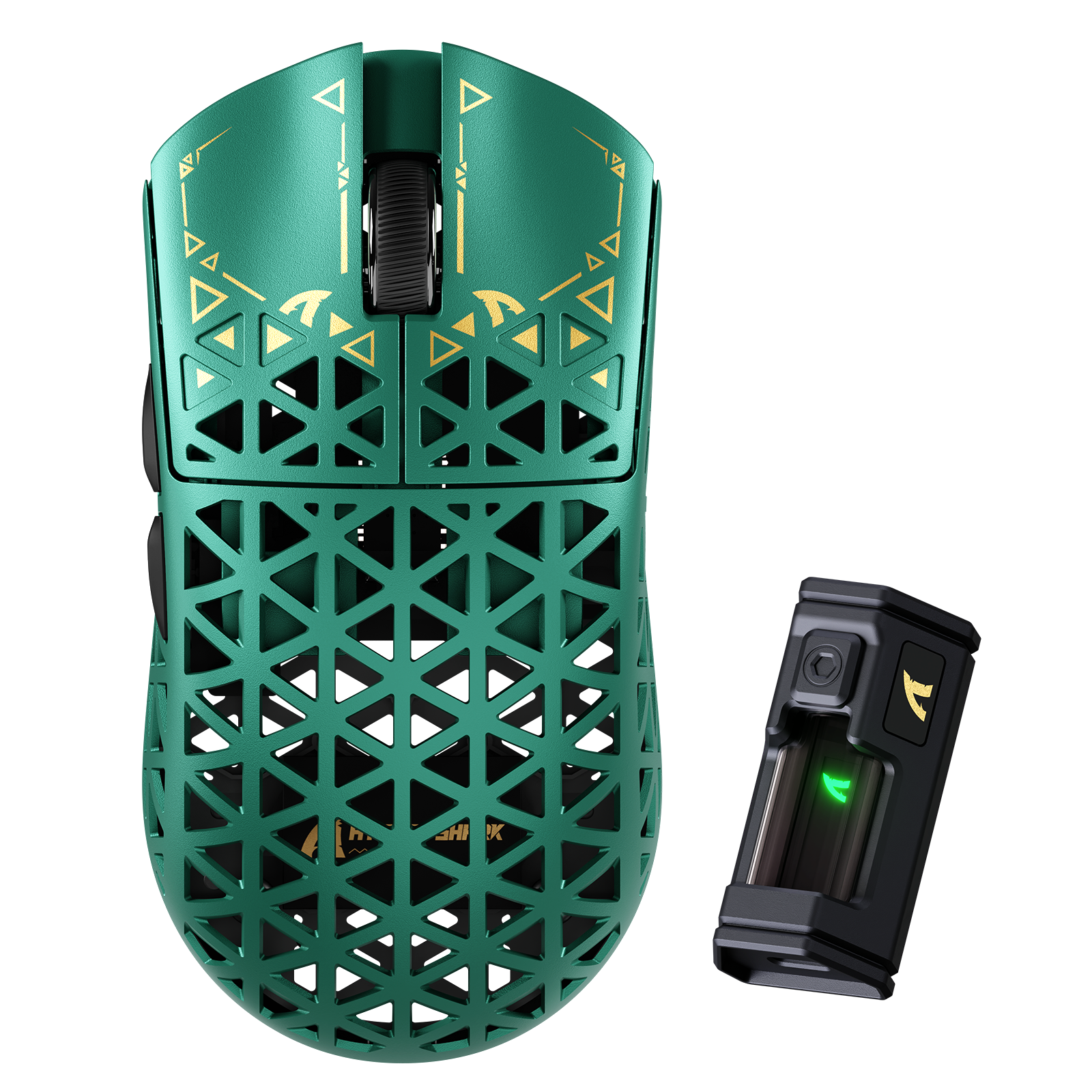 ATTACK SHARK R5 ULTRA Mouse da Gioco Wireless in Fibra di Carbonio 8K PAW3950MAX