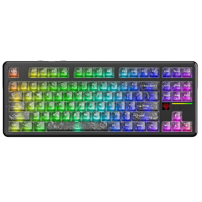 ATTACK SHARK X87 ULTRA Tastiera meccanica wireless con ricevitore wireless 8K