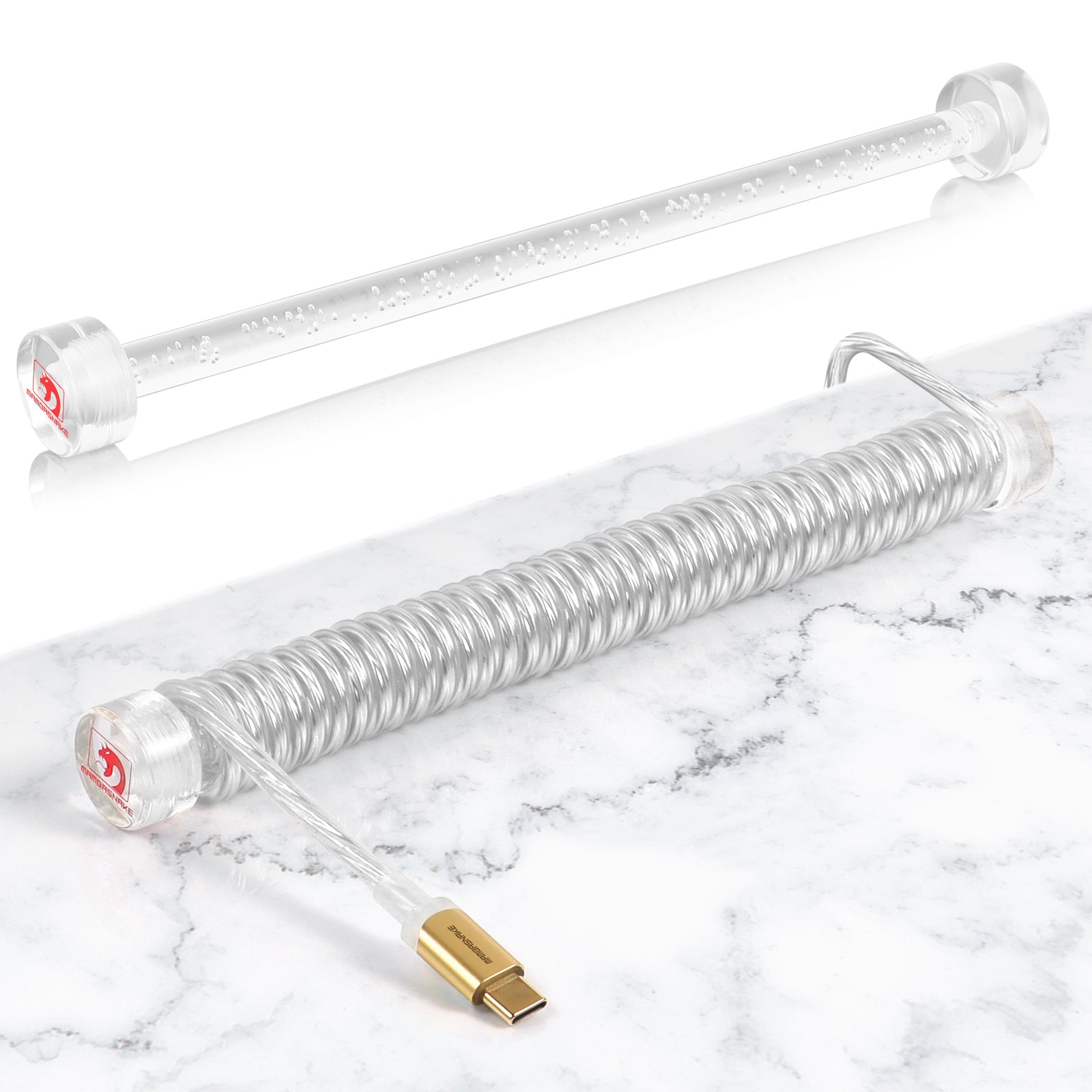 Avvolgicavo a spirale ATTACK SHARK x MAMBASNAKE RC02