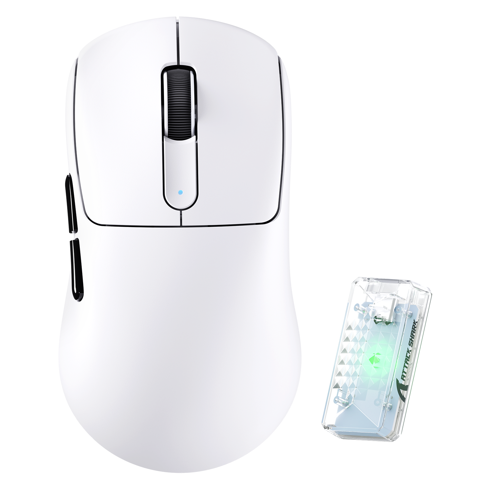 ATTACK SHARK V5 Mouse da gioco tri-mode Ultra leggero