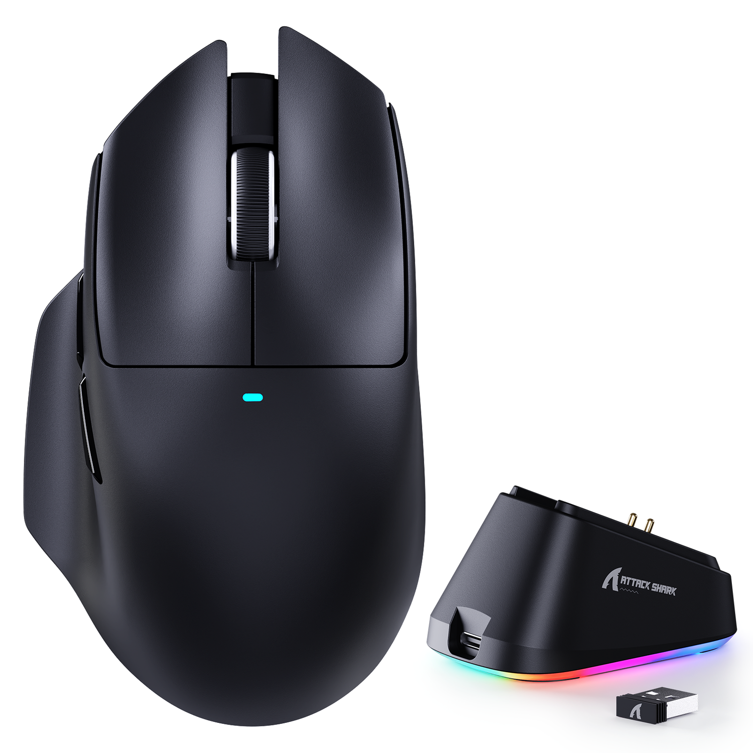 ATTACK SHARK V6 Mouse da gioco Ultra-leggero Tri-Modalità