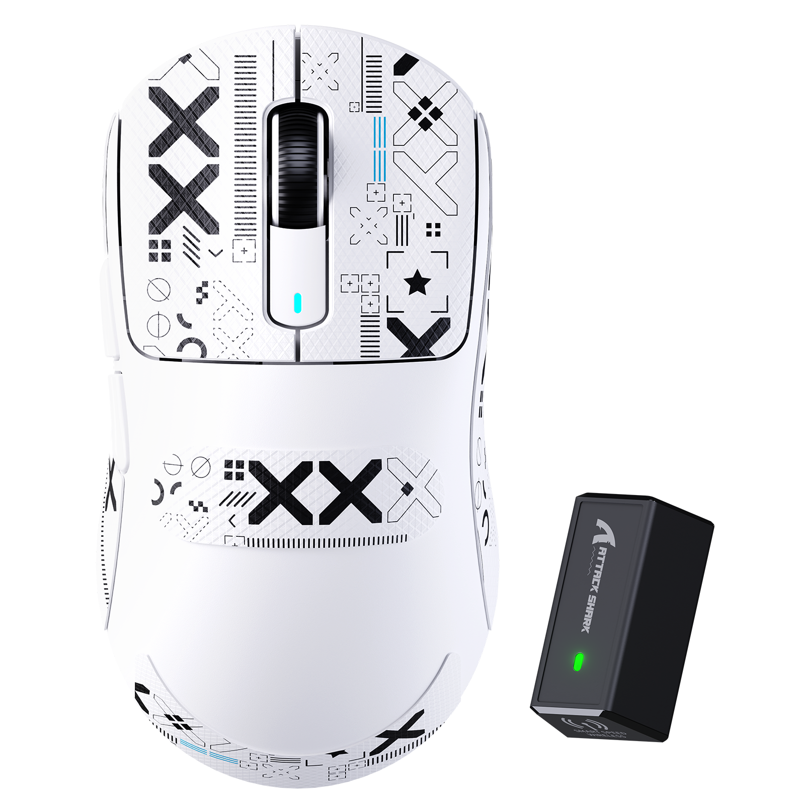 ATTACK SHARK X3PRO Mouse da gioco 8K a tre modalità