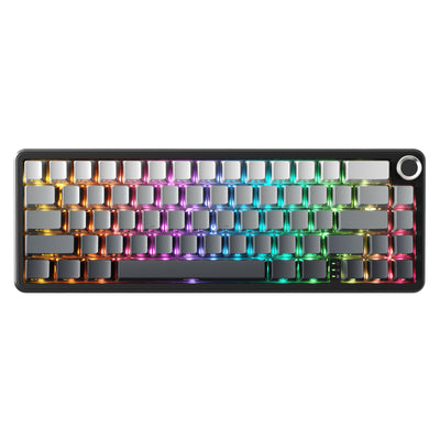 ATTACK SHARK X66 Tastiera Meccanica Wireless con Keycaps PBT Stampati ai Lati
