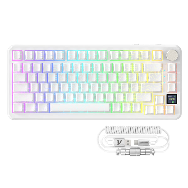 Contorni bianchi (con cavo C01PRO) / Blueberry Switch (Lineare)