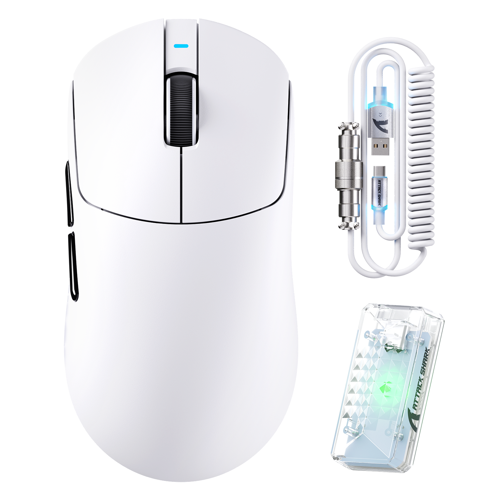 ATTACK SHARK X8PRO Mouse da gioco wireless Ultra leggero & cavo C06ULTRA