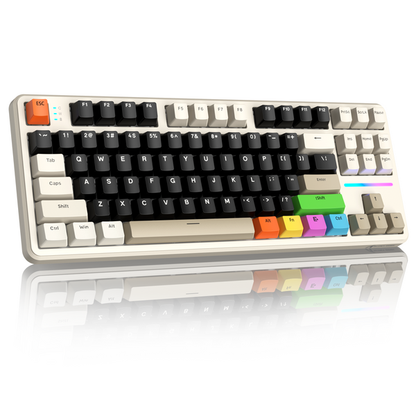 Cheese Bianco (Keycaps Colorati)